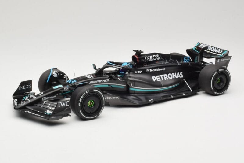 Mercedes AMG Petronas W14 E Performance #63 G. Russell Australian GP 2023 Minichamps 1:18 110230363 Fém