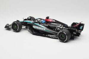 Mercedes AMG Petronas W15 E Performance #63 G. Russell Winner Austrian GP 2024 Minichamps 1:18 110241163 Fém – 5. kép a 6-ből