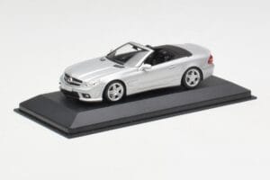 Mercedes AMG SL63 R230 Ezüst Wheels Type 2 Minichamps 1:43 SL63001 Fém – 2. kép a 4-ből