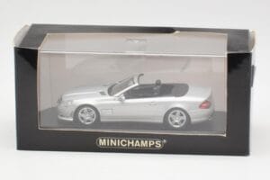 Mercedes AMG SL63 R230 Ezüst Wheels Type 2 Minichamps 1:43 SL63001 Fém – 4. kép a 4-ből