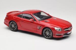 Mercedes AMG SL 63 R231 Piros Maisto 1:18 36199 Fém – 6. kép a 8-ből