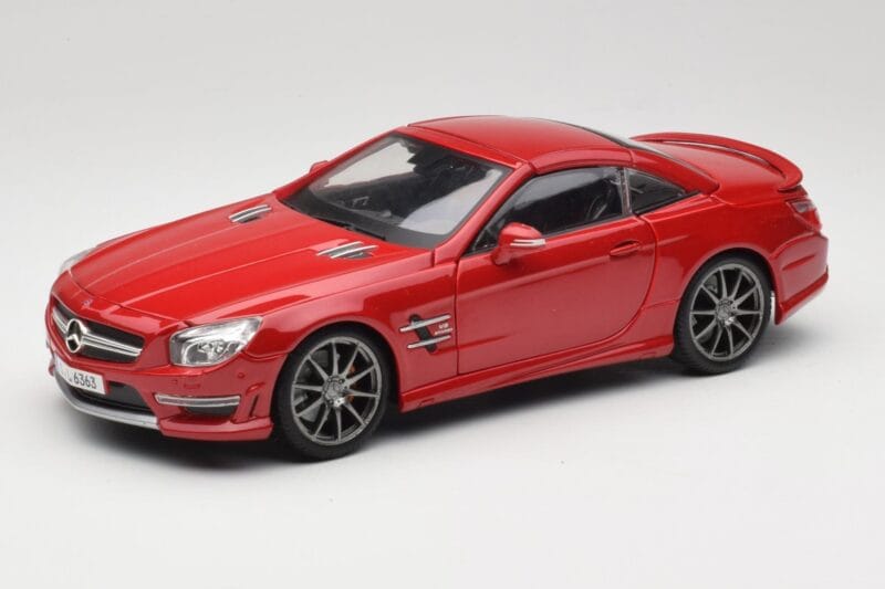 Mercedes AMG SL 63 R231 Piros Maisto 1:18 36199 Fém
