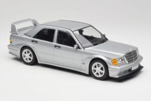 Mercedes 190E W201 2.5-16 EVO 2 Astral Ezüst Metallic Minichamps 1:18 155036101 Fém – 4. kép a 6-ből