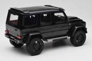 Mercedes Brabus G 500 4x4 Squared Fekete GT Spirit 1:18 GT143 Gyanta – 2. kép a 6-ből