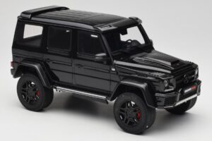 Mercedes Brabus G 500 4x4 Squared Fekete GT Spirit 1:18 GT143 Gyanta – 4. kép a 6-ből