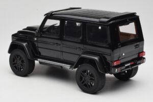 Mercedes Brabus G 500 4x4 Squared Fekete GT Spirit 1:18 GT143 Gyanta – 5. kép a 6-ből