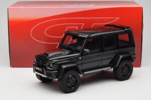 Mercedes Brabus G 500 4x4 Squared Fekete GT Spirit 1:18 GT143 Gyanta – 6. kép a 6-ből