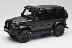 Mercedes Brabus G800 W463 4x4 Obsidian Fekete GT Spirit 1:18 GT500 Gyanta