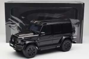 Mercedes Brabus G800 W463 4x4 Obsidian Fekete GT Spirit 1:18 GT500 Gyanta – 6. kép a 6-ből