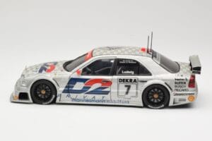Mercedes C-Class W202 #7 K. Ludwig AMG-Mercedes Team Zakspeed DTM 1994 UT Models 1:18 180943307 Fém – 4. kép a 8-ből