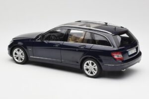 Mercedes C-Class S204 T-Modell Tanzanite Kék AUTOart 1:18 B66962352 Fém – 7. kép a 8-ből