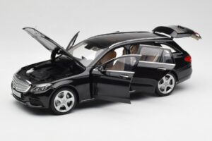 Mercedes C-Class S205 T-Modell Fekete Norev 1:18 B66960259 Fém – 2. kép a 8-ből