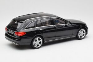 Mercedes C-Class S205 T-Modell Fekete Norev 1:18 B66960259 Fém – 3. kép a 8-ből
