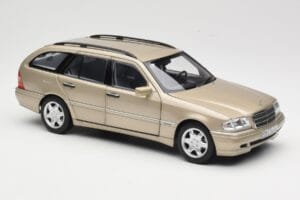 Mercedes C-Class T-Model W202 Smoke Silver Norev 1:18 183388 Fém – 6. kép a 8-ből