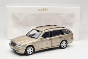 Mercedes C-Class T-Model W202 Smoke Silver Norev 1:18 183388 Fém – 8. kép a 8-ből