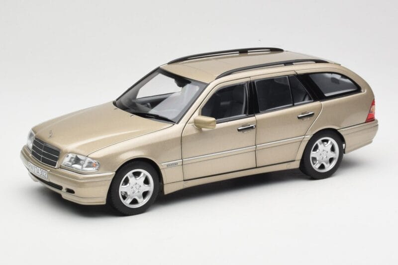Mercedes C-Class T-Model W202 Smoke Silver Norev 1:18 183388 Fém