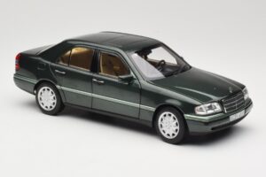 Mercedes C-Class W202 Malachite Green Norev 1:18 183372 Fém – 4. kép a 8-ből