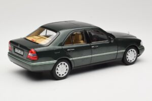 Mercedes C-Class W202 Malachite Green Norev 1:18 183372 Fém – 5. kép a 8-ből