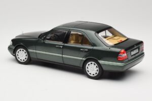 Mercedes C-Class W202 Malachite Green Norev 1:18 183372 Fém – 6. kép a 8-ből