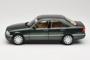 Mercedes C-Class W202 Malachite Green Norev 1:18 183372 Fém – 7. kép a 8-ből
