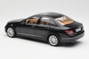 Mercedes C-Class W204 Obsidian Fekete AUTOart 1:18 B66962365 Fém – 7. kép a 8-ből