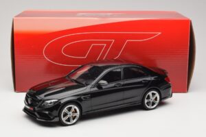 Mercedes C-Class W205 Brabus 650 Fekete GT Spirit 1:18 GT132 Gyanta – 6. kép a 6-ből