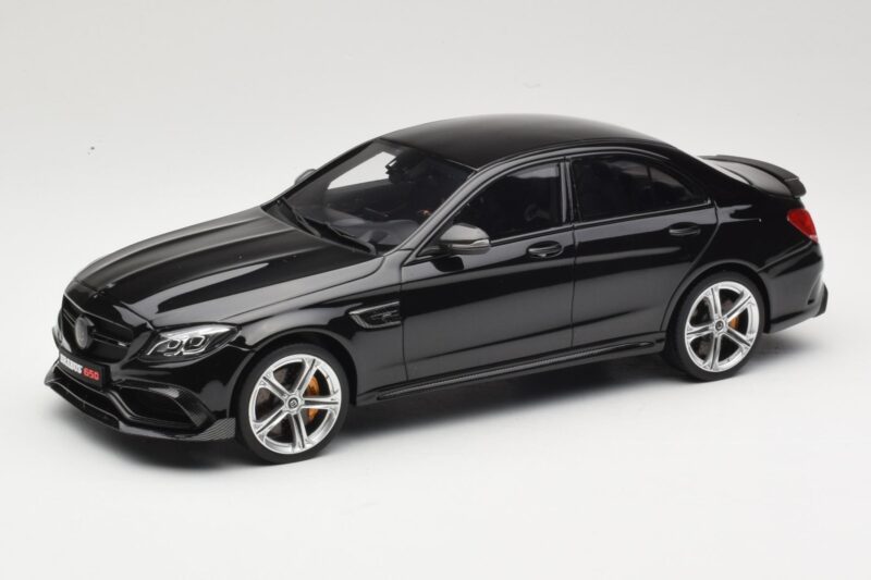 Mercedes C-Class W205 Brabus 650 Fekete GT Spirit 1:18 GT132 Gyanta