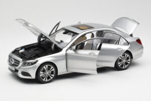 Mercedes C-Class W205 Iridium Ezüst Metál Norev 1:18 B66960253 Fém – 2. kép a 8-ből