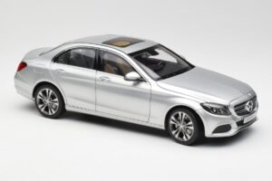 Mercedes C-Class W205 Iridium Ezüst Metál Norev 1:18 B66960253 Fém – 6. kép a 8-ből