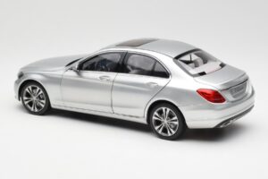 Mercedes C-Class W205 Iridium Ezüst Metál Norev 1:18 B66960253 Fém – 7. kép a 8-ből