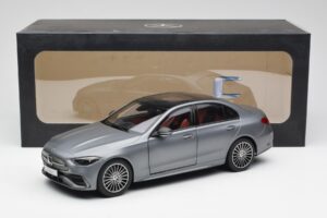 Mercedes C-Class W206 Designo Selenite Szürke Magno NZG 1:18 B66960638 Fém – 2. kép a 8-ből