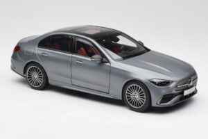 Mercedes C-Class W206 Designo Selenite Szürke Magno NZG 1:18 B66960638 Fém – 6. kép a 8-ből