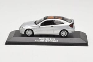 Mercedes C-Class W203 Sport Coupe Ezüst Minichamps 1:43 B66961916 Fém