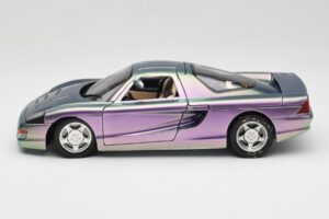 Mercedes C112 Lila Guiloy 1:18 GI001 Fém – 4. kép a 8-ből