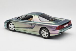 Mercedes C112 Lila Guiloy 1:18 GI001 Fém – 7. kép a 8-ből