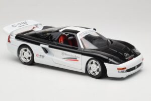 Mercedes C112 Sport Fehér & Fekete Guiloy 1:18 68521 Fém – 6. kép a 8-ből