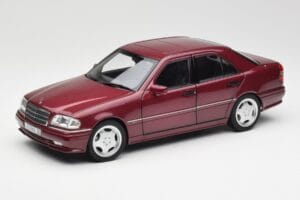Mercedes AMG C36 W202 Almandine Piros Norev 1:18 B66040706 Fém