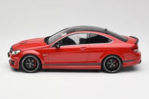 Mercedes AMG C63 W204 Edition 507 Piros GT Spirit 1:18 GT920 Gyanta – 3. kép a 5-ből