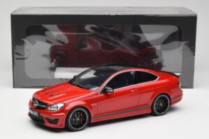 Mercedes AMG C63 W204 Edition 507 Piros GT Spirit 1:18 GT920 Gyanta – 5. kép a 5-ből