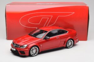 Mercedes AMG C63 W204 Piros 2nd Choice GT Spirit 1:18 GT065-D1 Gyanta – 6. kép a 6-ből