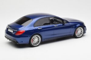 Mercedes AMG C63 S W205 Kék GT Spirit 1:18 ZM044 Gyanta – 2. kép a 6-ből