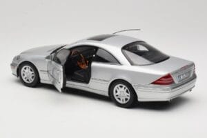 Mercedes CL 500 C215 Ezüst AUTOart 1:18 B66962152 Fém – 5. kép a 8-ből