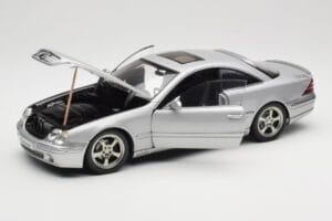 Mercedes CL500 C215 Lorinser Silver Metallic AUTOart 1:18 70121 Fém – 2. kép a 8-ből