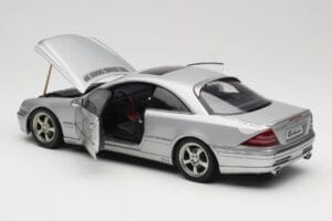 Mercedes CL500 C215 Lorinser Silver Metallic AUTOart 1:18 70121 Fém – 5. kép a 8-ből