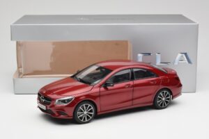 Mercedes CLA C117 Designo Patagonia Piros Metál Norev 1:18 B66960131 Fém – 8. kép a 8-ből
