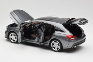 Mercedes CLA C117 Mountain Szürke Norev 1:18 B66960351 Fém – 5. kép a 8-ből