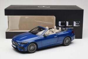 Mercedes CLE Kabrió A236 Kék Norev 1:18 B66960653 Fém – 9. kép a 9-ből