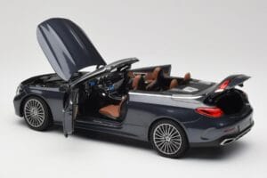 Mercedes CLE Kabrió A236 Sötétszürke Norev 1:18 B66960654 Fém – 6. kép a 9-ből