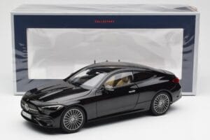 Mercedes CLE C236 Coupe Obsidian Fekete Metál Norev 1:18 183937 Fém – 8. kép a 8-ből