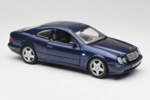 Mercedes CLK 55 AMG C209 Kék Metál Anson 1:18 30343 Fém – 6. kép a 8-ből